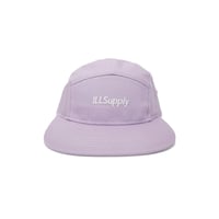 EMBROIDERY LOGO CAMP CAP / LIGHT PURPLE
