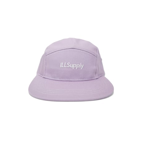 EMBROIDERY LOGO CAMP CAP / LIGHT PURPLE