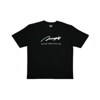 LETTER LOGO TEAM TEE / BLACK