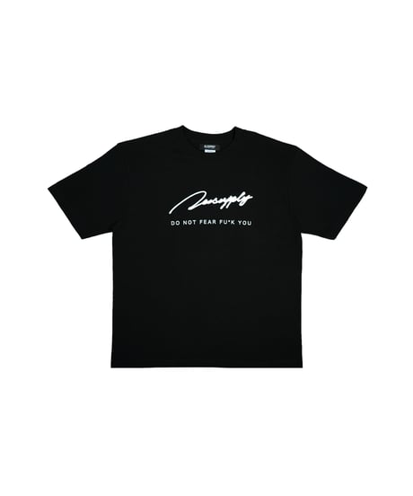 LETTER LOGO TEAM TEE / BLACK