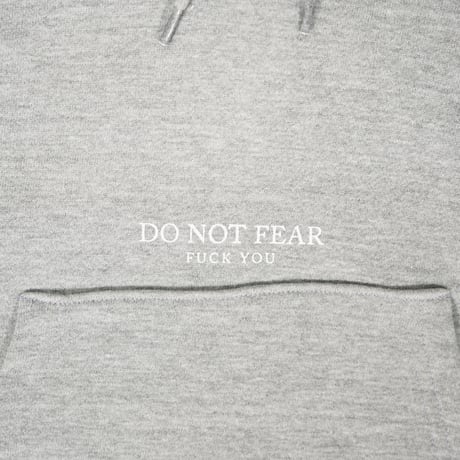 DO NOT FEAR KIDS HOODIE / GRAY