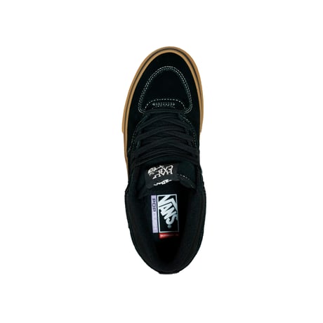 VANS SKATE HALF CAB / BLACK & GUM & WHITE
