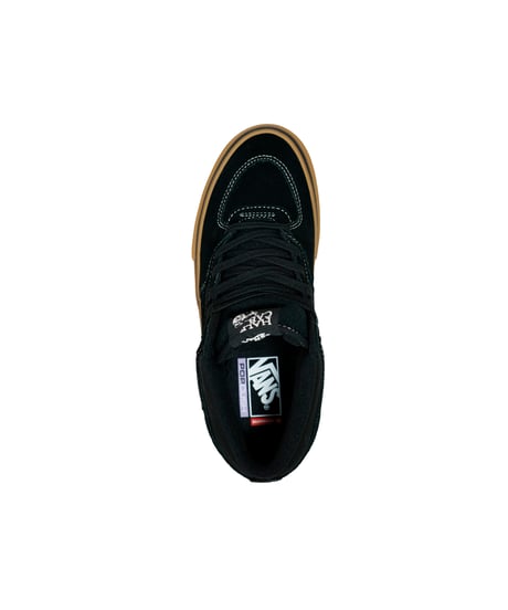 VANS SKATE HALF CAB / BLACK & GUM & WHITE