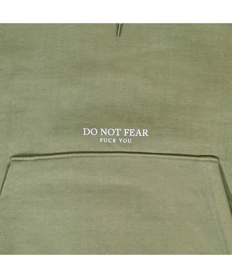 DO NOT FEAR HOODIE / GREEN