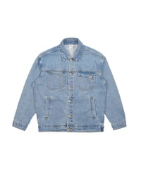 WASHED DENIM JACKET / LIGHT BLUE