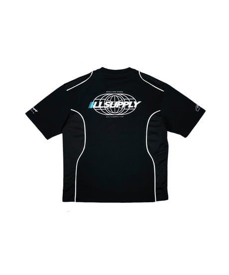 MESH SPORTS UNIFORM TEE / BLACK