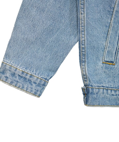 WASHED DENIM JACKET / LIGHT BLUE
