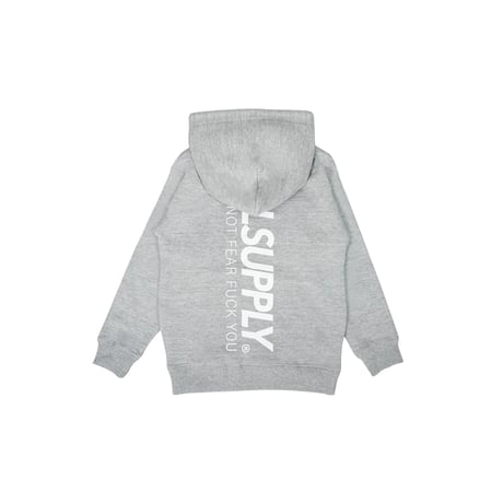 DO NOT FEAR KIDS HOODIE / GRAY