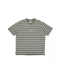 STRIPE BOARDER TEE / KHAKI
