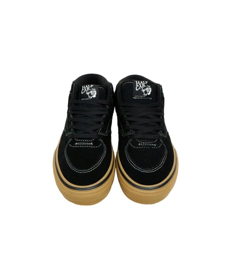 VANS SKATE HALF CAB / BLACK & GUM & WHITE