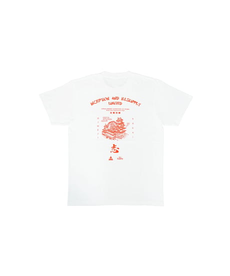 ILLSUPPLY x INCEPTION "志"LIMITED TEE / WHITE