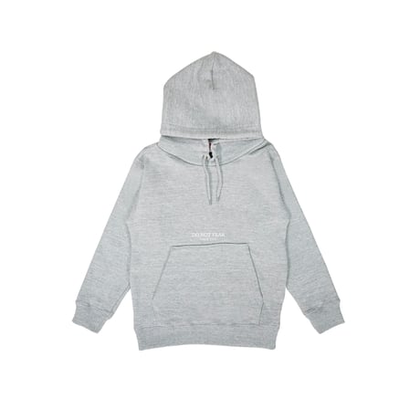 DO NOT FEAR KIDS HOODIE / GRAY