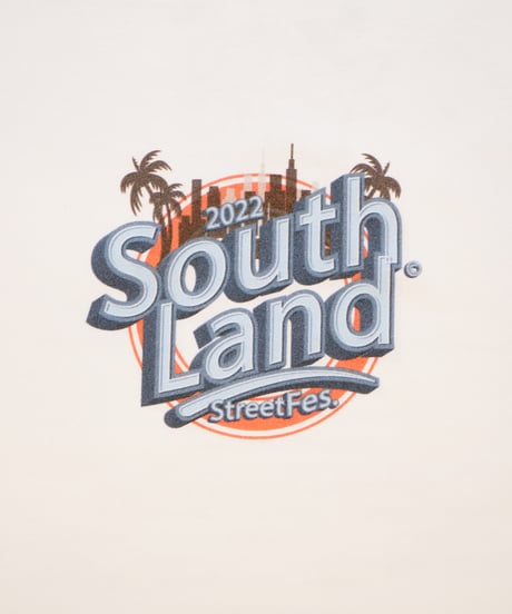 SOUTH LAND TEE / WHITE