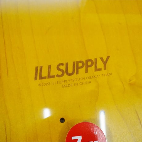 ILLSUPPLY COMPANY LOGO DECK / 7.75 inc