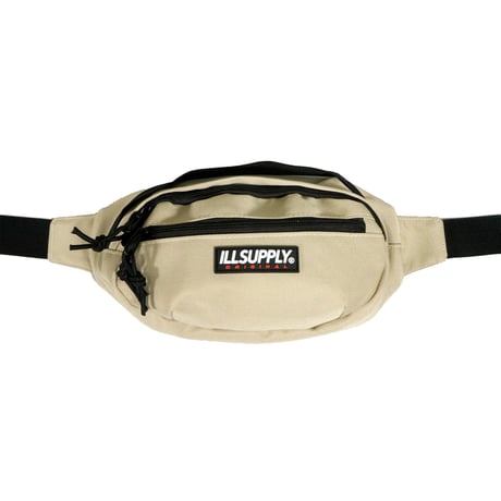 ILLSUPPLY WATERPROOF WAIST BAG / KHAKI