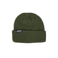 SHALLOW KNIT CAP / OLIVE