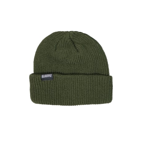 SHALLOW KNIT CAP / OLIVE