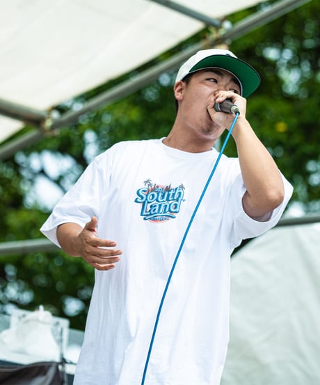 SOUTH LAND TEE / WHITE
