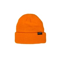 SHALLOW KNIT CAP / ORANGE