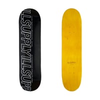 ILLSUPPLY REPEAT OUTLINE LOGO OG DECK / 8.0"