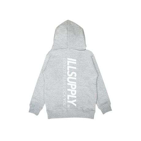 DO NOT FEAR KIDS HOODIE / GRAY