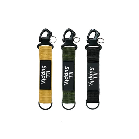 CLASSIC LOGO RUBBER KEY CHAIN / 3COLOR