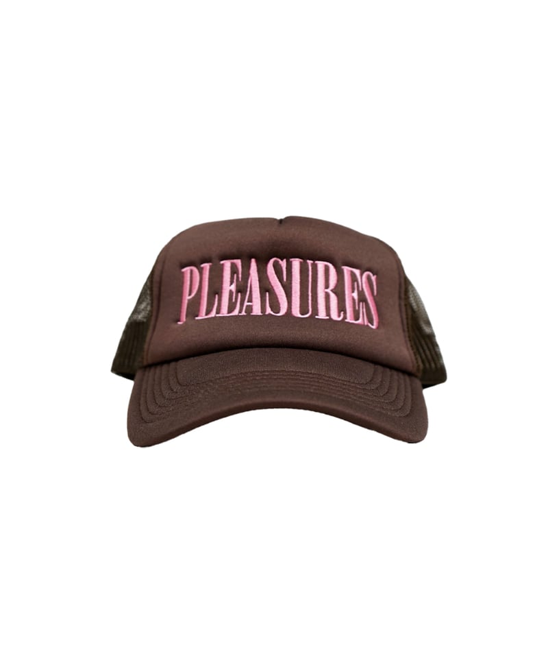 PLEASURES LITHIUM TRUCKER MESH CAP / BROWN | IL