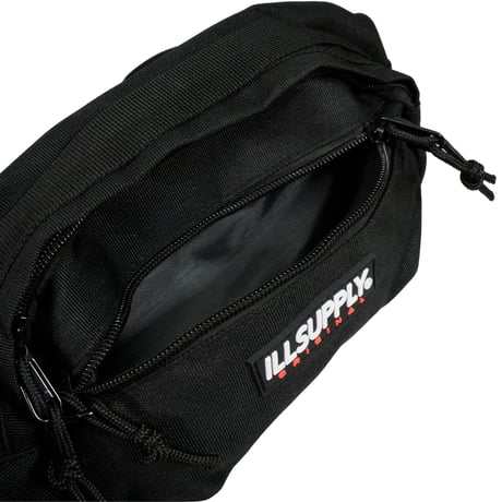ILLSUPPLY WATERPROOF WAIST BAG / BLACK