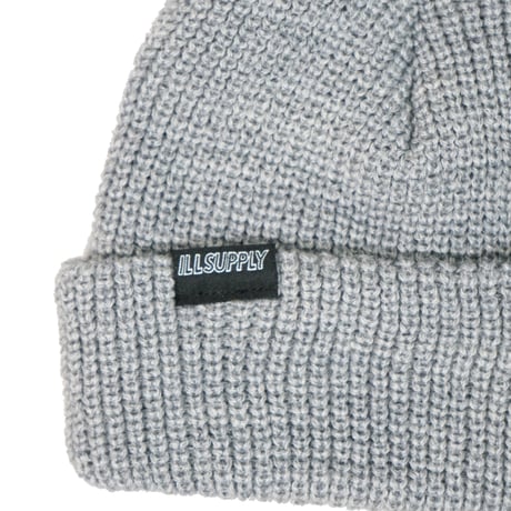 SHALLOW KNIT CAP / GRAY