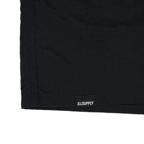VERTICAL LOGO SWIM SHORTS / BLACK