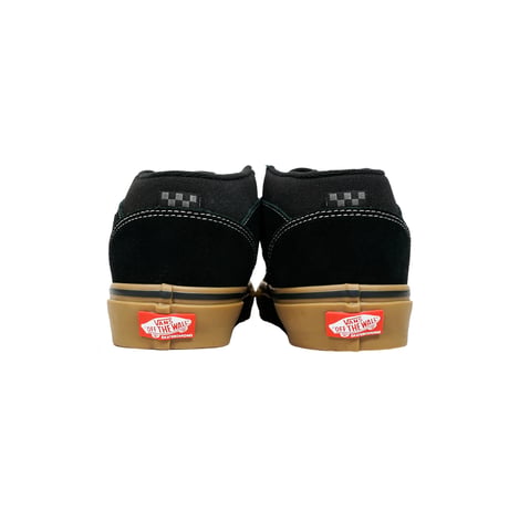 VANS SKATE HALF CAB / BLACK & GUM & WHITE