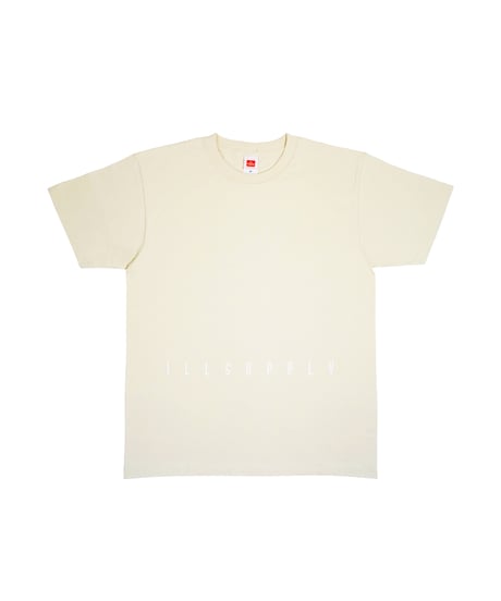 ILLSupply TATTOOING TEE / LIGHT BEIGE