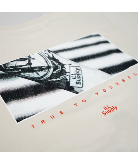 ILLSupply TATTOOING TEE / LIGHT BEIGE