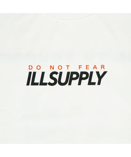 BROKEN BONES DROP SHOULDER TEE / WHITE