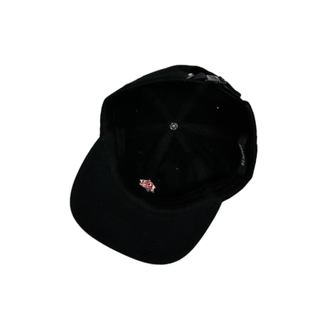 ILLSUPPLY ROSE 6PANEL CAP / BLACK