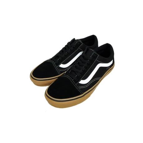 VANS SKATE OLD SKOOL / BLACK & GUM & WHITE