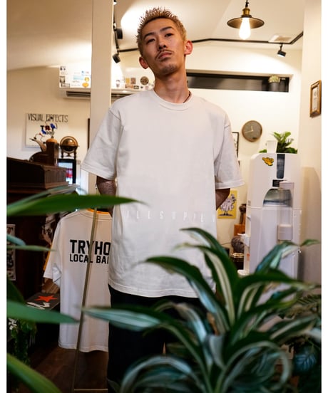 ILLSupply TATTOOING TEE / LIGHT BEIGE