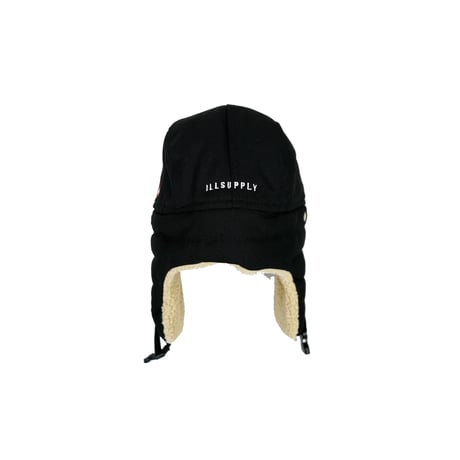 DOGG EAR PILOT CAP / BLACK