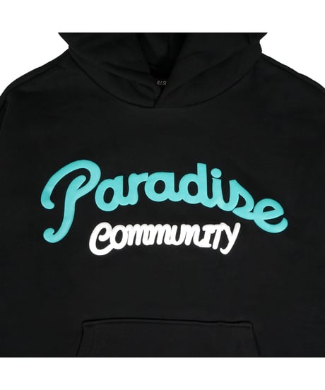 PARADISE COMMUNITY HOODIE / BLACK