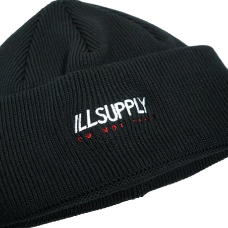 DO NOT FEAR HEAVY KNIT CAP / BLACK