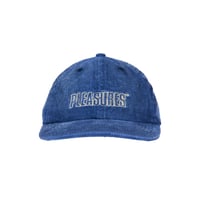 PLEASURES IMPULSE CORDUROY CAP / BLUE