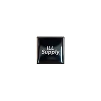 ILLSupply CLASSIC LOGO MAGNET / BLACK