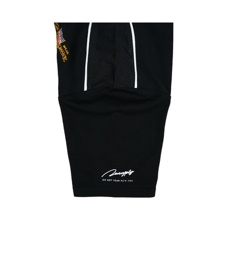 MESH SPORTS UNIFORM TEE / BLACK