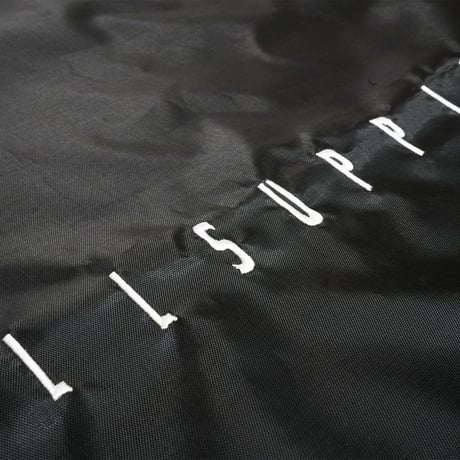 NYLON KNAPSACK BACKPACK / BLACK