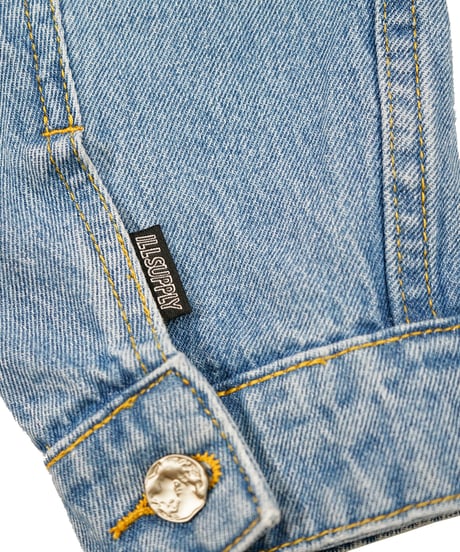 WASHED DENIM JACKET / LIGHT BLUE