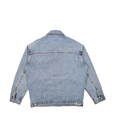 WASHED DENIM JACKET / LIGHT BLUE