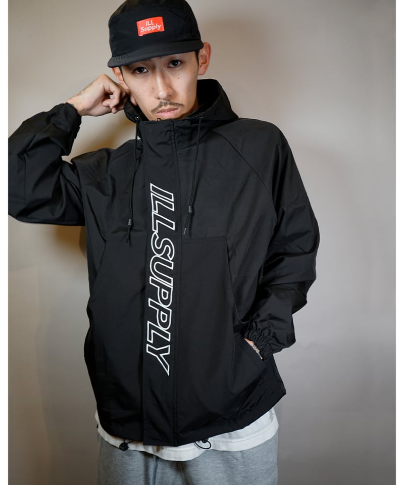 WATERPROOF NYLON JACKET / BLACK | ILLSUPPLY