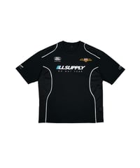 MESH SPORTS UNIFORM TEE / BLACK