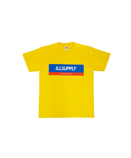 CLASSIC TRICOLORE COLOR TEE / YELLOW