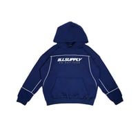 SIDELINE HOODIE / NAVY
